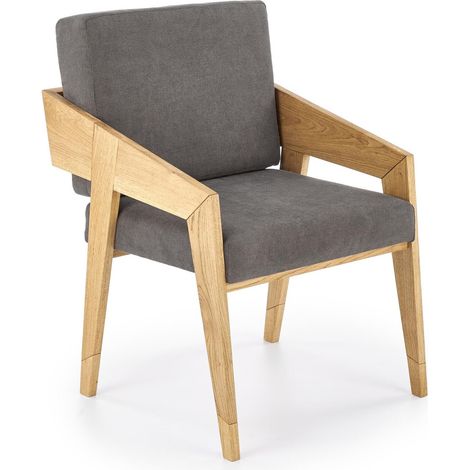 Sillón Houston 1693 , 90x61x67cm, Tapiz, Patas: Madera, 0
