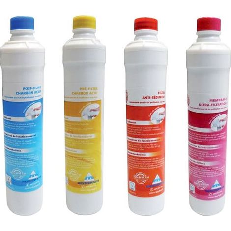 Kit Entretien Directpur 12 mois (2 X SO101279 + SO101280 + 2 X SO101281 + SO101282) - Merkur