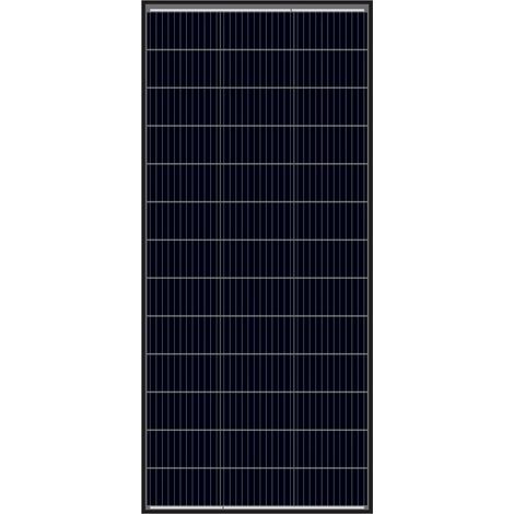 Alcapower Pannello Solare Monocristallino 200W - Alta Efficienza 20.8%, Dimensioni 1485x668x30mm