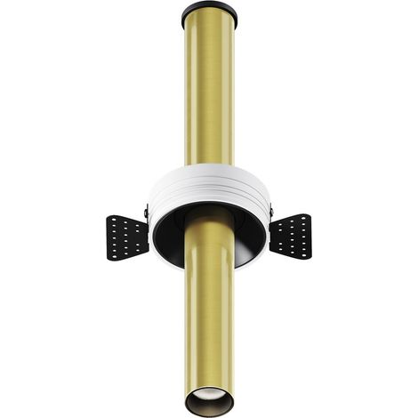 Maytoni Focus T Spot encastré sans bordure 30 cm en laiton 3 000 K 460 lm (1/2)