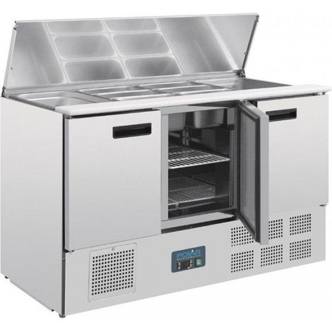 Comptoir à Salade Réfrigéré - 3 Portes - Polar (1/5)