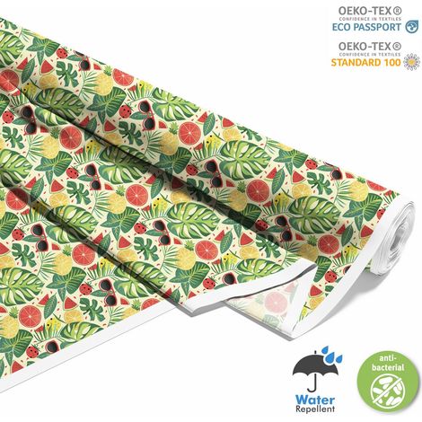 TESSUTI DECORATIVI PER ESTERNI OXFORD - motivo estivo  DX9313 (1/5)