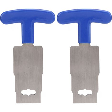 Outil de retrait de bouchon de piscine (lot de 2) en acier inoxydable avec poignée en caoutchouc et jet de spa pour SP1419A et SP1419E (1/5)