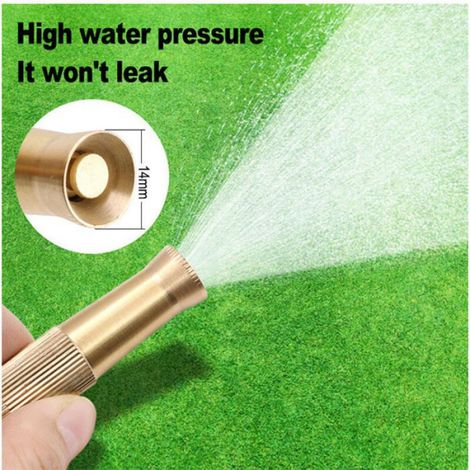 Buse Haute Pression - Rotation 360 Degres - Pulverisation Regeable - Pour Tuyau D Arrosage De Jardin - 1 Unite (1/5)