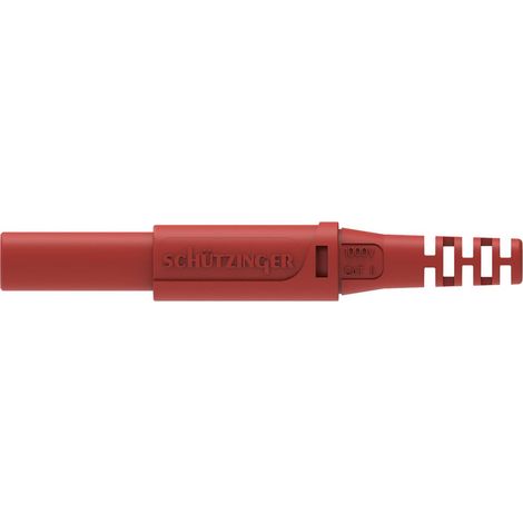 Schützinger DI SFK 30 S Au / OK / RT Fiche à ressort de sécurité rouge 1 pc(s) Y150252