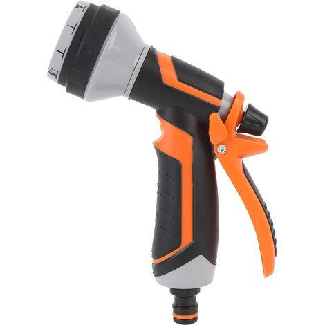 ABS/TPR-Spritzpistole, 10 einstellbare Modi, auslaufsicher, hoher Druck, zur Reinigung von Garten, Rasen und Auto. (1/5)
