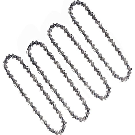 Stück Kettensägenketten 6 Zoll 1/4 Zoll kompatible Mini-Akku-Elektrokettensägen 6 Zoll 37 Treibglieder 15 cm
