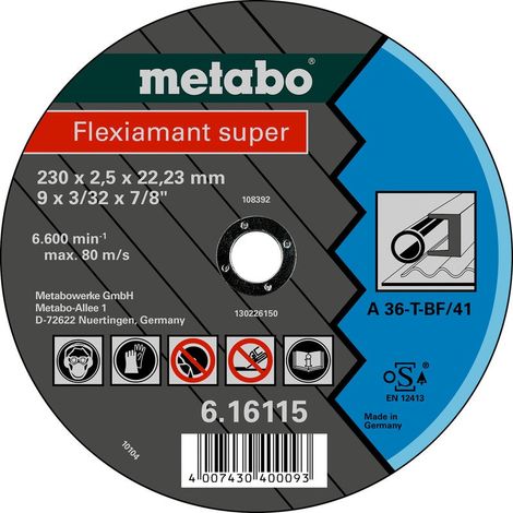 Disco da taglio Metabo flexiamant super 150 mm 2 mm 25 pezzi