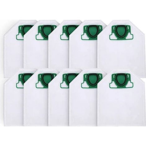 10 sacs pour aspirateur Vorwerk Kobold VK200 FP200, accessoires pour aspirateur : sacs à poussière (1/5)