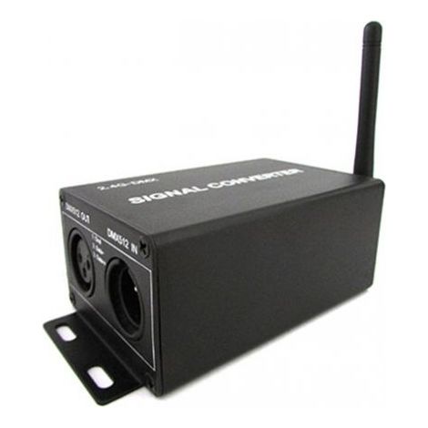 DMX-512 Segnale Convertitore Trasmettitore e Ricevitore Wireless 2,4G Fino a 200 Metri DMX2400 (1/3)