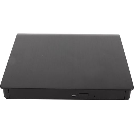Lecteur DVD externe USB 3.0, interface haute vitesse, plug and play, lecteur de DVD noir pour ordinateur portable PC (1/5)