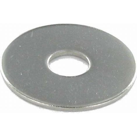Rondella extra large in acciaio zincato LL 6 VISWOOD 6,4 x 24 x 1,2 mm - Scatola 200 - LLU6