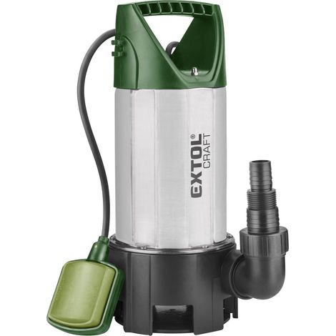 Bomba sumergible EXTOL PREMIUM de acero inoxidable para aguas sucias, 1100 W, 15000 l/h 414162 (1/5)