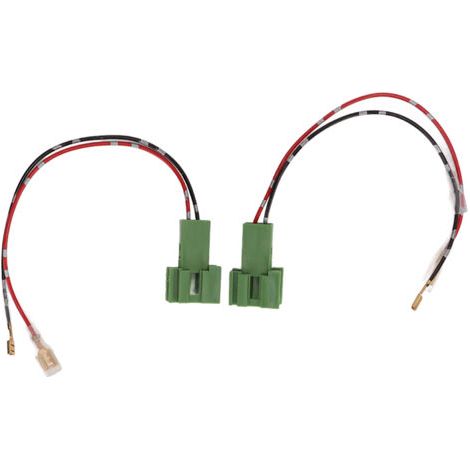 QORVA-1 paire d'adaptateur de faisceau de câblage de haut-parleur de porte ABS, connecteur de prise 12V (1/5)