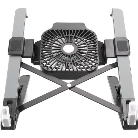Support pliable pour ordinateur portable avec ventilateur intégré (1/5)