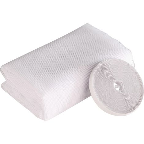 Fliegengitter H220xB130 cm wei UV-bestndig=Ja