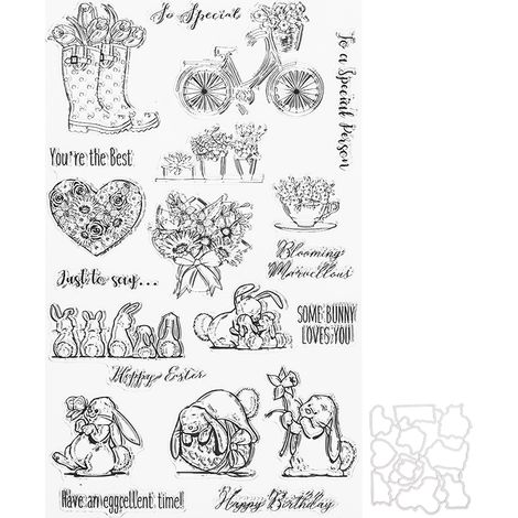 Tampon transparent en caoutchouc avec découpes métalliques DIY, pour albums scrapbooking et collections artisanales (1/5)