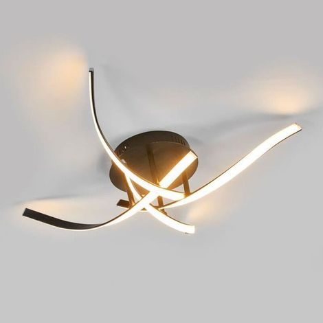 [NEUWERTIG] B-Ware Lampenwelt Per Schalter dimmbare LED-Deckenlampe Deckenlampe Lampe IP20 Milane (1/2)