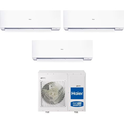 Climatizzatore Condizionatore Haier Trial Split Inverter serie EXPERT 12+12+12 con 4U75S2SR5FA R-32 Wi-Fi Integrato 12000+12000+12000