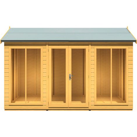 Mayfield 12 x 6 Summerhouse - Wood - L179 x W357 x H240.9 cm (1/5)