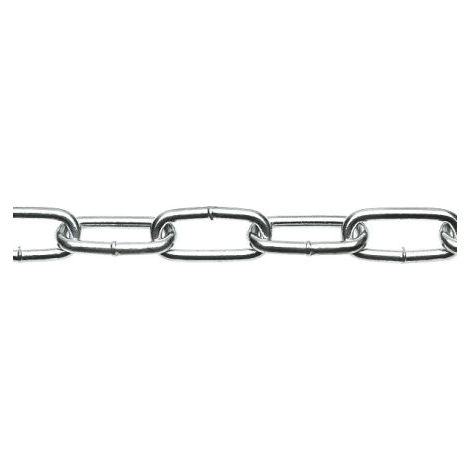 Maillon de chaîne de liaison, Acier Zinc, dia. 6.5mm ( Prix pour 1 )