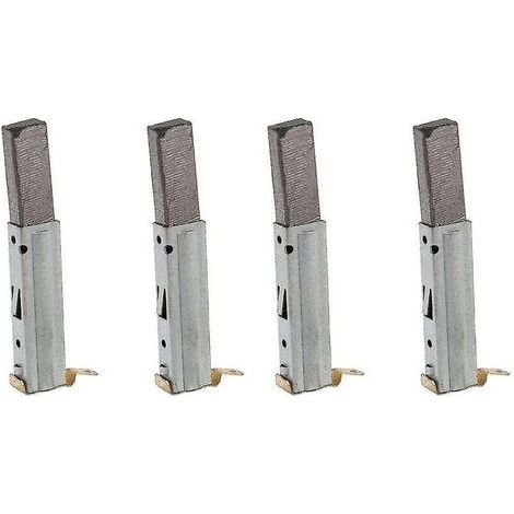 pair Lot de 4 balais de charbon universels pour moteur d'aspirateur Baiyun (1/3)