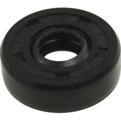 Shaft Seal Oil Seal Double Lip Metric Spring Drain Joint Rotary Shaft 8x22x7mm (1/2)