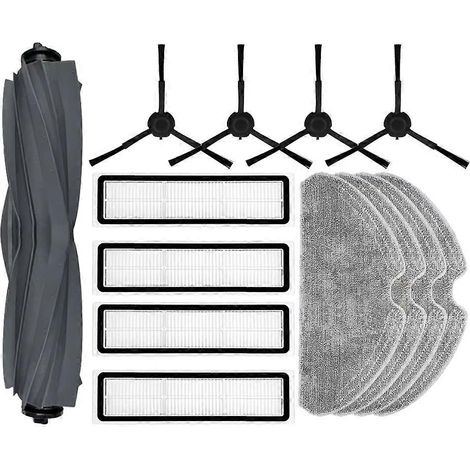 Cepillo principal, cepillos laterales, filtro HEPA, mopa y otros accesorios para Dreame D9 Max Gen 2 / D10s / D10s Pro - FQ -