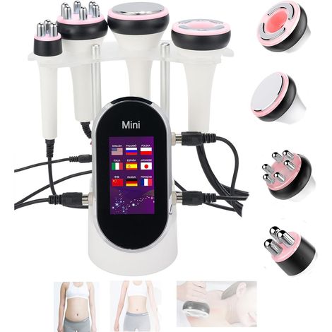 40K Appareil de Massage Radiofréquence Cavitation Ultrasonique,Machine De Beauté Du Visage,Masseur Anti Cellulite Appareil Minceur,Masseurs électriques pour Bras,Taille,Jambes,Hanches, 4 en 1 (1/5)