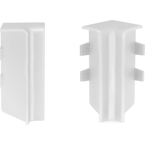 KGM Innenecke für Sockelleiste Modern Lichtgrau 16x58mm 2 Stück