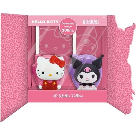 Talkie-walkie 3D Hello Kitty & Friends - LICENCE ENFANTS - HK50203 (1/2)