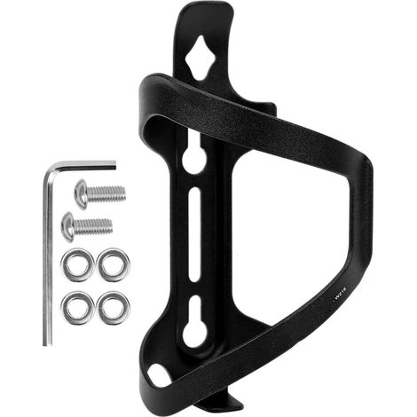 Support de bouteille de vélo ZTTO universel en alliage d'aluminium léger noir (1/5)