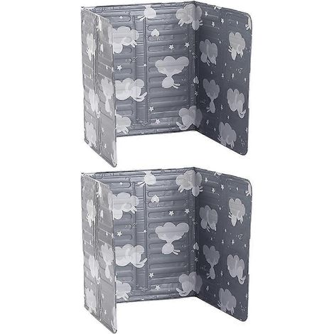 Lot de 2 protections anti-éclaboussures d'huile pour casseroles, protection murale anti-éclaboussures.-84.5X32.5X0.08CM (1/3)