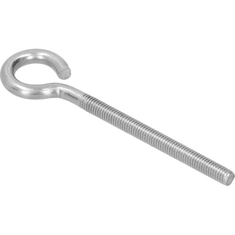 [Tornillo de ojo M6] [10 piezas] [Acero inoxidable 304] [Gancho de tornillo con anillo roscado] [Gancho para red de sombra] (1/5)