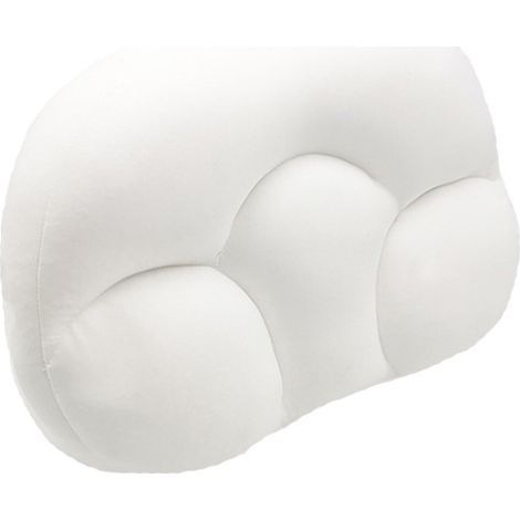 Oreiller de sommeil polyvalent, oreiller nuage polyvalent, oreiller d'allaitement, oreiller en mousse à mémoire de forme (blanc)-AquaForge