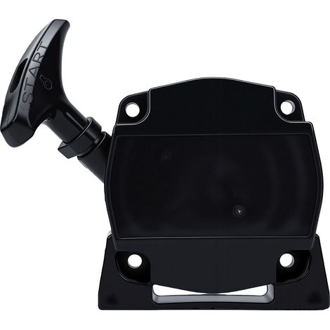 Démarreur à tirette pour moteur compatible avec la tondeuse à gazon TJ53. Installation facile, puissance de démarrage efficace, plastique robuste. (1/5)