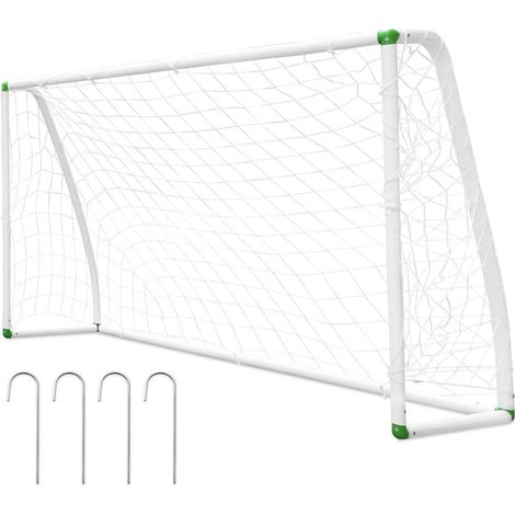 TolleTour Fußballtor für Kinder 245 x 155 x 90 cm – Gartentor schneller Aufbau, ideal für Garten & Park (1/5)