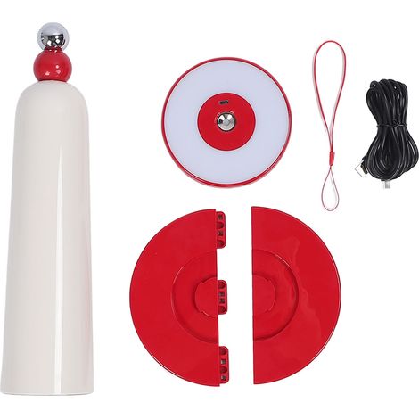 TONYSA Lampe sur pied à aspiration magnétique, lumière d'ambiance au sol, pour la maison, la salle de lecture, le bureau, hauteur télescopique de 140cm, 3 températures de couleur (1/5)