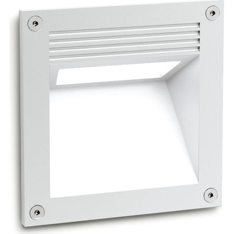 Empotrable asimétrico RIMA IP65 LED SMD AC 4W 400lm CRI80 3000K Blanco (1/2)