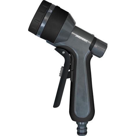 Pistolet d'Arrosage Multi Jet en Plastique Recyclé Jardibric 7 Jets à 68%