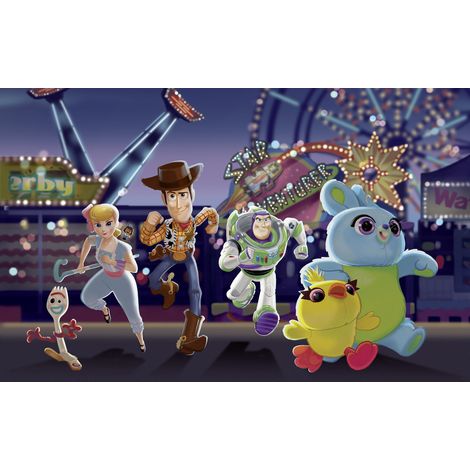 Komar Wandtapete - Disney und Pixar Toy Story Team - 250 x 400 cm - Vlies - für Kinderzimmer
