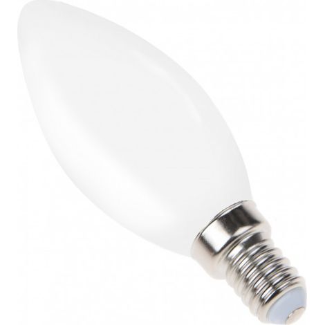 Blanc Neutre - Ampoule filament LED Opaque - E14 - B35 - 4 W - SMD Epistar - Ecolife Lighting® (1/4)