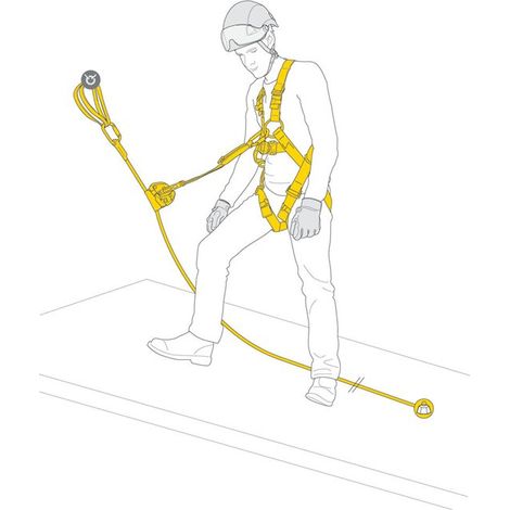 Kit anticaídas ASAP Lock Fall Arrest 10M PETZL - T.2 - K094AA01