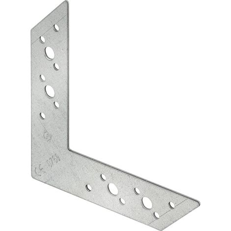 Vormann Eckverbinder sendzimir verzinkt 82 x 116 x 30 mm Winkel & Verbinder (1/2)