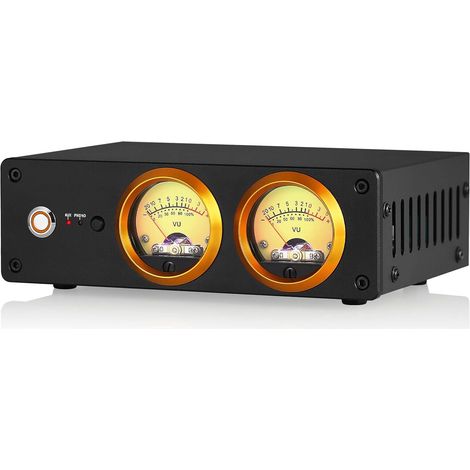 Préamplificateur phono pour tourne-disque MM avec VU Meter (T13) (1/5)