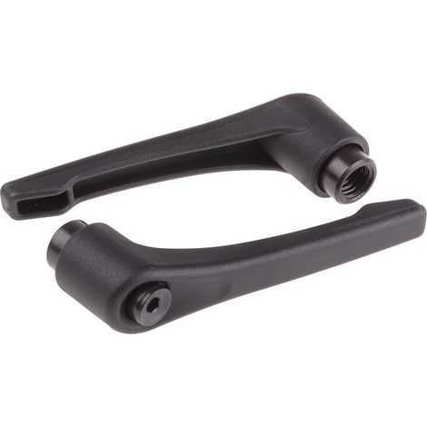 Levier de serrage RS PRO, , filetage M12, Femelle L. 12mm ( Prix pour Paquet de 2 )