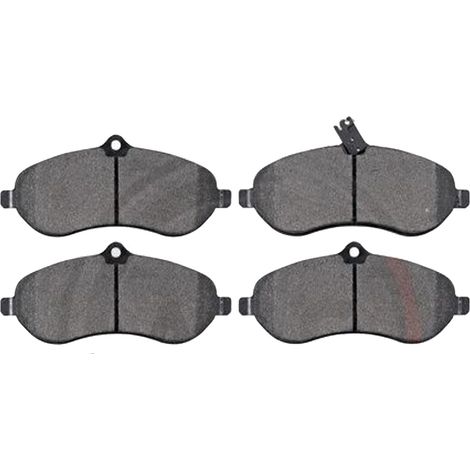 KIT PASTIGLIE FRENO ANTERIORI compatibile con PEUGEOT EXPERT FURGONATO (VF3A, VF3U, VF3X) / PASTIGLIE FRENANTI AUTO OEM 37589, / SOSTITUZIONE DIRETTA / BASSA POLVERE / SILENZIOSO