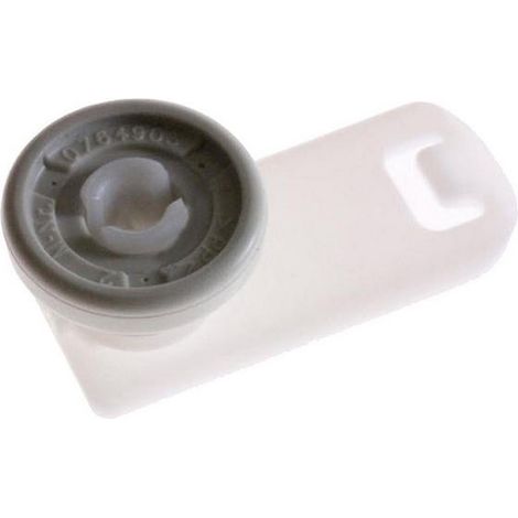 Support + roulette de panier supérieur compatible (7649011) Lave-vaisselle BRANDT, KOMPATIBEL MIELE