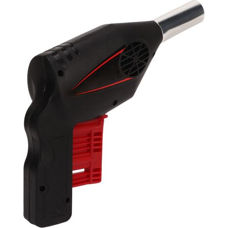Tragbarer Haartrockner für Grillabende, manueller Outdoor-Haartrockner mit Edelstahldüse. (1/4)