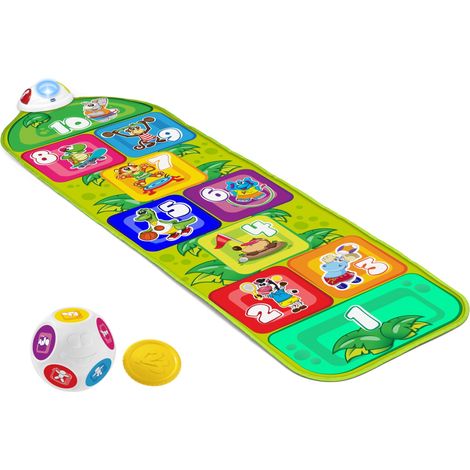 CHICCO JUEGA ET SALTA, TAPIS INTERACTIF AVEC 2 MODES DE JEU (00009150000000) (1/3)